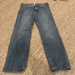 GAP Boy Cut Denim Jeans in Blue